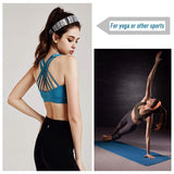 6 Packs Women Headbands Yoga Sport Running Hair Bands Floral Bandeau Boho Elastic Head Wrap Turban Headwraps Cute Hair Accessories