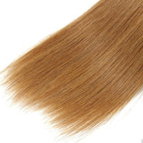 BLACKMOON HAIR 16 16 16 Inch Brazilian Virgin Ombre Hair Silky Straight Hair 3 Bundles Weaves Unprocessed Virgin Human Hair Extensions T1B/4/30