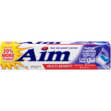 AIM Tartar Control Plus Mouthwash & Whitening Anticavity Fluoride Toothpaste, 5.5 oz