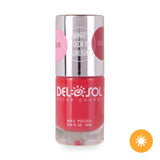 Del Sol Color-Changing Nail Polish - Drops of Jupiter - Changes Color from Pink to Red in The Sun - Quick Dry, 5-Free Nail Lacquer - .34 fl oz/ 10mL