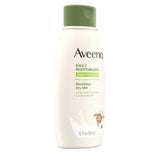 Aveeno Daily Moisturizing Yogurt Body Wash for Dry Skin with Soothing Oat & Vanilla Scent, Gentle Body Cleanser, 12 fl. oz (Pack of 2)