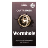 Wormhole Tattoo Cartridge Needles 9M1 Tattoo Cartridges Professional Disposable Tattoo Needle Cartridge Sterilized Tattoo Needles Safe Cartridge Needles 1209M1