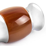 QSHAVE 100% Best Original Pure Badger Hair Shaving Brush Handmade. Faux Agate Handle. Perfect for Wet Shave, Safety Razor, Double Edge Razor