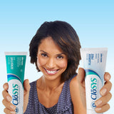 CloSYS Fluoride Toothpaste, 0.75 Ounce (48 Count), Gentle Mint, Whitening, Sulfate Free, Travel Size, TSA Compliant