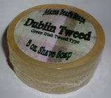 Mama Bear's Dublin Tweed Green Irish Tweed Type Shaving Soap