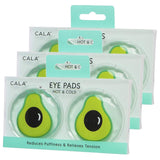 CALA Eye Pads - Avocado - Hot & Cold Temperature Usage 3 Pack