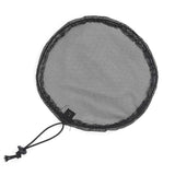 6pcs Black Ponytail Net Wig Caps For Making Guleless Hairnet Hair Wig Making Tools Bun Maker Hair Net For Women (L/Round(6Pcs))