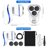 Electric callus Remover for Feet, Foot Callus Remover 1000MA, Rechargeable Vacuum foot grinder, Pedicure Foot File Callus Remover for Cracked Heels Hard Skin - Foot Heel Repair