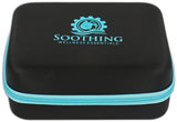 30 Essential Oils Carrying Case for 5ml, 10ml and 15ml Bottles - Hard Shell Exterior Storage Organizer Holds doTerra, Young Living and Endless Others by Soothing Wellness Essentials (Caribbean Blue)