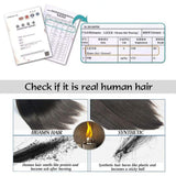 Labeh 14 inch Tape in Human Hair Extensions Ombre Dark Brown Highlighted Light Brown 20 Pieces 50g Per Pack Remy Human Hair Double Sided Tapes in Hair Extensions