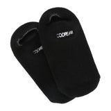 Codream Large Men's Moisturizing Gel Socks Men's Feet Care Ultimate Treatment for Dry Cracked Rough Skin on Feet Pack of 2 Pairs Black US Men 10-15