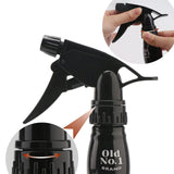 2 Pack 8.5oz&16.9oz Water Hair Spray Bottles, Segbeauty Empty Retro Barber Hair Salon Trigger Sprayer, Amber Plastic Spray Bottle with Adjustable Mist and Stream Settings for Hairstylist Hair Cutting