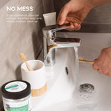 NO‌ ‌MESS‌ ‌Natural‌ ‌Teeth‌ ‌Whitener‌ ‌-‌ ‌White‌ ‌Activated‌ ‌Charcoal‌ ‌w/‌ ‌Coconut,‌ ‌Bamboo‌ ‌&‌ ‌ Hardwood‌ ‌Formula‌ ‌-‌ Remineralizing‌ Mint, Non-Fluoride & Natural‌ ‌Active‌ ‌Whitening‌