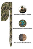 2 PCS Premium Silky Camouflage Durag, Extra Long Strap with Reinforced Triple Stitch- Perfect to Preserve Hair Waves, Optimal Hair Support, Protect Against Harsh Weathers, Extensive Usage