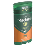 Mitchum Antiperspirant Deodorant Stick for Men, Triple Odor Defense Invisible Solid, 48 Hr Protection, Dermatologist Tested, Sport, 2.7 oz (pack of 2)