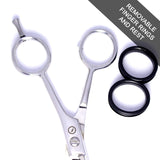 Professional Salon Shears Hairdressing Scissors Barber Shears 6.5" Straight Handle - Forgica