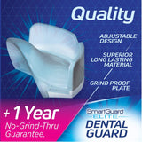 Dental Guard SMARTGUARD ELITE (2 Guards 1 Travel case) Front tooth Custom Anti Teeth Grinding Night Guard for Clenching - TMJ Dentist Designed - Bruxing Splint Mouth Protector For Relief of Symptoms