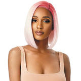 Outre Lace Front Wig Color Bomb Kiely (3CRPK/BAPK)