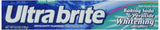 Ultra Brite Toothpaste Baking Soda & Peroxide 6 oz. (Pack of 12)