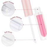 10Packs 6ml Empty Lip Gloss Tubes ULG Plastic Lip Gloss Balm Containers Refillable Cosmetic Empty Tubes for DIY Lip Gloss Balm Cosmetic Travel Toiletries,Pink