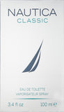 Nautica Classic for Men by Nautica 3.4 oz 100ml EDT Spray