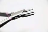 HIGH Grade ADERER Pliers - Orthodontic Wire Bending Pliers with 3 PRONGS Premium Stainless Braces Placement (CYNAMED)