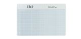 IBI 80 Premium Jumbo Zebra Cushion File | Grit 80/80 | Washable & Disinfectable Nail File for Professionals (25PCS)