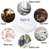 20 PCS Massage Table Sheets Disposable Non Woven SPA Bed Cover Breathable Polypropylene Fabric 31" x 70" Thin, Not Waterproof Uralili