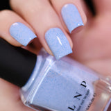 ILNP Bluebird - Perano Blue Speckled Nail Polish, Chip Resistant, 7-Free, Non-Toxic, Vegan, Cruelty Free, 12ml