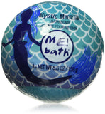 Me! Bath 5.6 Oz Mystic Mermaid Bath Bomb - Cruelty Free, Moisturizing, Blue-Tinted Bath Bomb with Epsom Salt