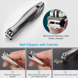 Thick Toenail Clippers, Podiatrist Toe Nail Clippers for Ingrown & Thick & Men & Seniors Toenail and Nail Surgical Grade Stainless Steel Toenail Trimmer Nipper (Black)
