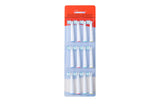 Pursonic EBS17- 12 Pack Power Sensitive Replacement Brush Heads for Oral-B, 12 Count
