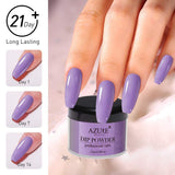 Dip Powder Nails Color Set - Pink Purple 10 Colors Nails Acrylic Powders Set for French Nail Manicure Nail Art No Nail Lamp Needed