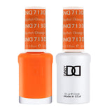 DND Gel Set 711-782 (DND 713 ORANGE SHERBET)