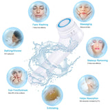 3 PCS Facial Cleansing Brush Heads Replacements for HEYFYV 4 in 1 Sonic Waterproof Powered Face Cleansing Brush