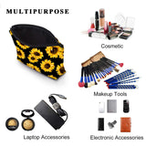 Cosmetic Bag Toiletry Pouch Roomy Waterproof Makeup Bags Travel Case Accessories Organizer Gifts, Mermaid Scales Fashion Galaxy Pattern
