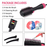 Hair Dryer Brush, Hot Air Brush, 4-in-1 Negative Ionic Hair Dryer and Volumizer Brush, Anti Scald Blow Dryer Brush Reduce Frizz and Static for Women
