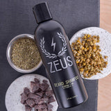ZEUS Beard Shampoo and Wash for Men - 8oz - Beard Wash with Natural Ingredients (Scent: Verbena Lime)