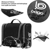 Bago Hanging Toiletry Bag For Women & Men - Leak Proof Travel Bags for Toiletries with Hanging Hook & Inner Organization to Keep Items From Moving - Pack Like a PRO