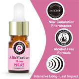 Alfamarker Pheromone Perfume for Women to Attract Men. Concentrated Essential Oil Female Fragrance Formula of Human Pheromones Womens Long luxury Scent Flame 5 ml