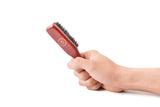 Smart Trim Long Hair & Beard Brush - Made From Stiff First Cut Boar Bristles And Pearwood - Perfect Skin Care for Men - Works with all Beard Balms and Beard Oils by Smart Trim