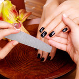 50 Packs Nail Buffering Files 100/180 Grits Doubled Sides Emery Boards Coarse Nail File Set