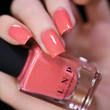 ILNP Riley - Coral Shimmer Holographic Nail Polish
