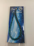 5 Feathers In Total 7"-10" in Length Ocean Blue Feathers Bonded At the Tip for Hair Extension Salon Quality Feathers