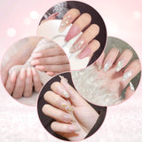 Poly Nail Extension Gel Kit,5 Color GLAMADOR Acrylic Gel Nail Set,Nail Enhancement Builder Gel Set All-in-One Manicure Kit, Home Salon Nail Art Starter/Professional Kit - 30g
