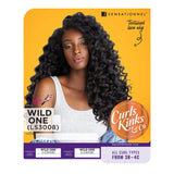 Sensationnel Curls Kinks & Co Empress lace Wig WILD ONE (T2/27)