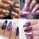 Fake Nails Clear Coffin Nails - Acrylic Nails Coffin Shaped Ballerina Nails Tips Ejiubas False Nails With Glue Set 500PCS Full Cover False Nails 4PCS Nail Glues 1PC Nail File With Case