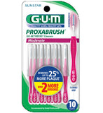 G-U-M Go-Betweens Proxabrush Cleaners Moderate - 10 Count, Pack of 2