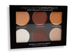 EDDIE FUNKHOUSER Contour and Highlight Palette - Cream and Powder Makeup Kit for Contouring and Highlighting, Cruelty Free and Paraben Free (Medium-to-Tan)