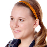 Hipsy Petite Size, Adjustable No Slip Sparkly Bling Mixed 3pk Headbands for Women Girls & Teens